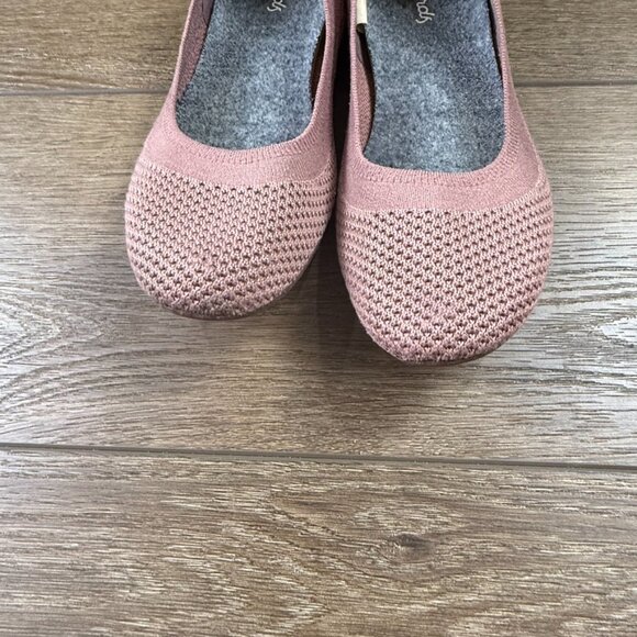 Allbirds Tree Breezer Flats Mauve Size 7 Women's Slip-On Machine Washable Fall - Picture 2 of 11
